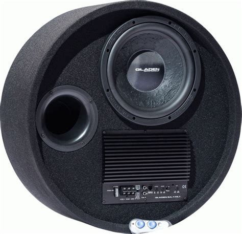 Gladen Active Array Audio Rs 10 Subwoofer Αυτοκινήτου 175W RMS με Κούτα