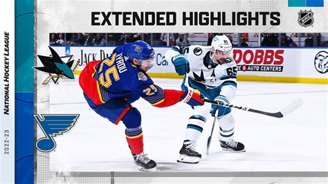 San Jose Sharks Vs St Louis Blues Mar 9 2023 HIGHLIGHTS YouTube