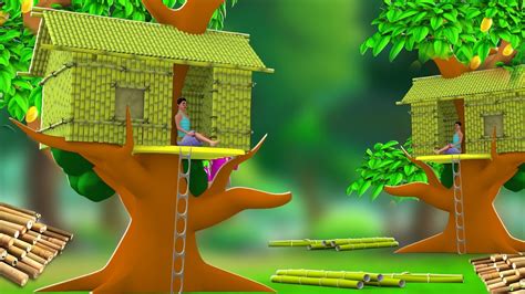 வன வரநதனர மளக Forest Guest House Story 3D Animated Tamil