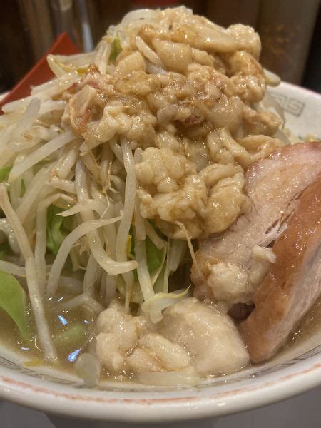 『小ラーメン780円 ニンニクアブラカラメ』豚山 町田店のレビュー ラーメンデータベース