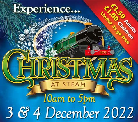 Experience Christmas At Steam This December Chiseldon Parish Council