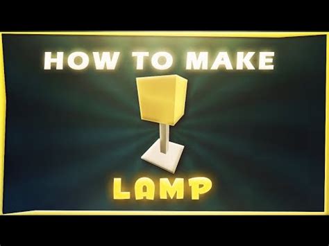 How To Make A Functional Lamp Roblox Studio Tutorial Youtube