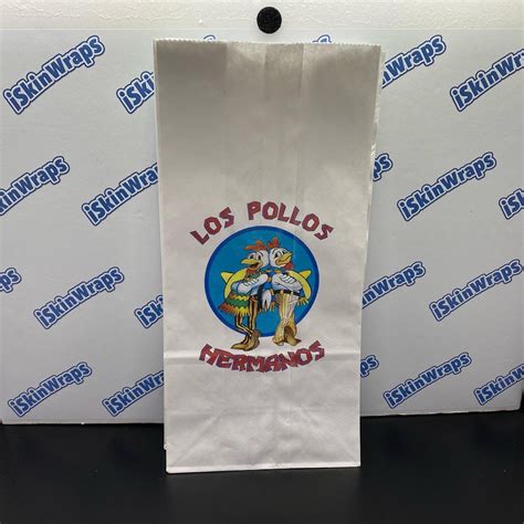 Breaking Bad Los Pollos Hermanos Bags Pack Of 12 Bags Etsy