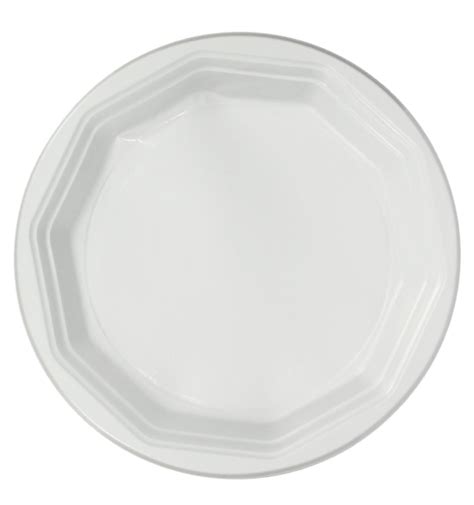 Plato Reutilizable PP Deka Hondo Blanco 220mm 231 Uds