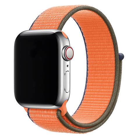 Bracelet Boucle Sport En Nylon Apple Watch Kumquat