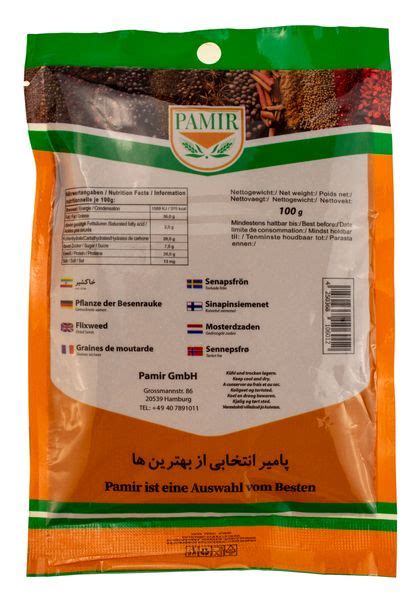 Pamir Besenrauke Samen 100gr Orientbazar24 Persische