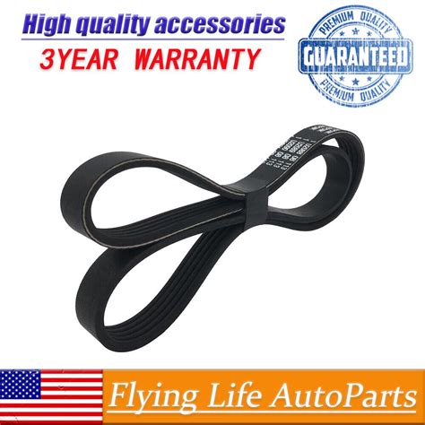 6PK2200 EPDM Serpentine Belt Rib Ace Precision Engineered V Ribbed Belt