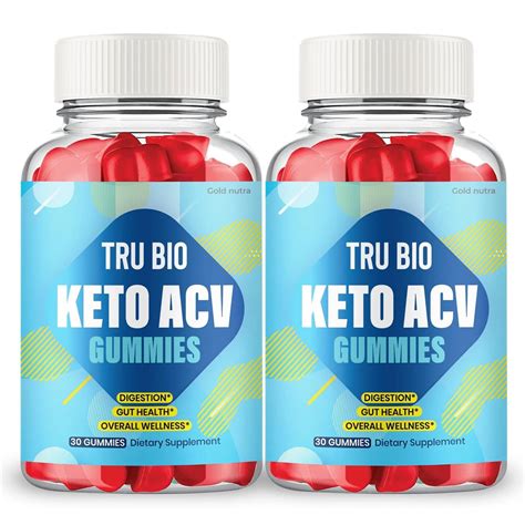 Tru Bio Keto ACV Gummies Maximum Strength Gummies Powerful Formula