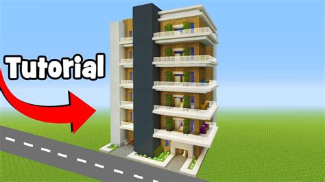Minecraft Tutorial: How To Make A Modern Apartment Building "City ...