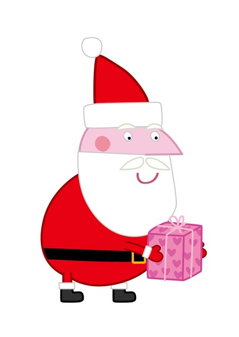 Peppa Pig Santa Svg Layered Svg Instant Download Files For Inspire