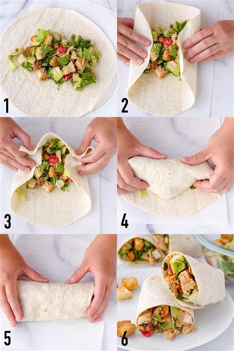 Chicken Caesar Wraps Powerhealth
