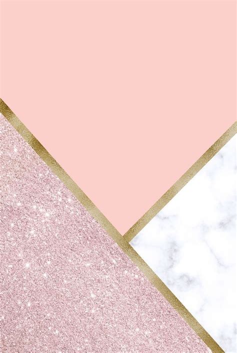 Rose Gold Geometric Edge And Corner Background Artofit