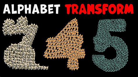 Alphabet Lore Snakes Transform Letters Number Lore Youtube