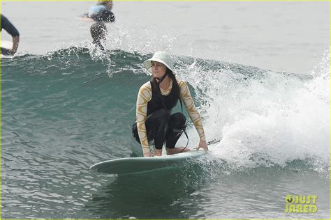 Adam Brody Bares His Abs During Surf Day With Wife Leighton Meester