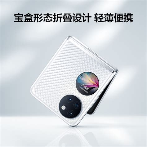 （特）huawei P50 Pocket 艺术定制版 超光谱影像系统 创新双屏操作体验 P50宝盒 12gb512gb鎏光金 华为折叠屏手机 娱丝儿