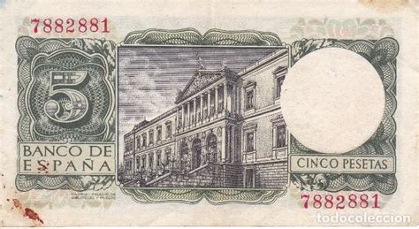 billete de 5 pesetas del año 1954 de alfonso x Comprar Billetes