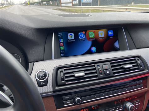 Bmw F Andro D Gen Ekran Nav Gasyon Carplay Andor D Auto