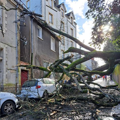 Tempesta Louis in Francia un morto e 90mila case senza elettricità VIDEO