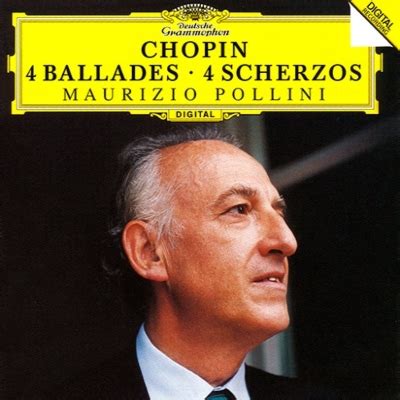 Ballades Scherzos Maurizio Pollini Chopin 1810 1849 HMV BOOKS