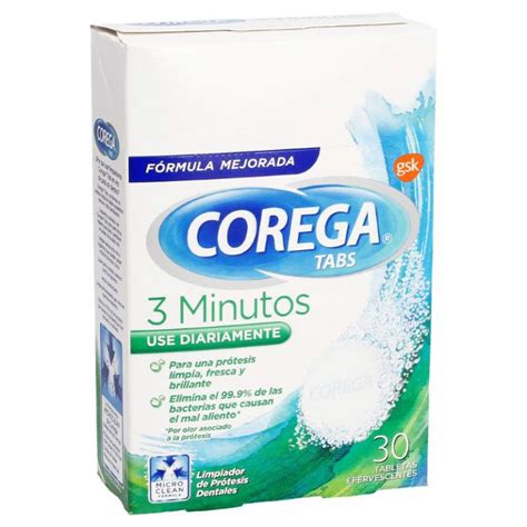 Limpiador De Pr Tesis Dentales Corega Tabs Minutos X U Petmania