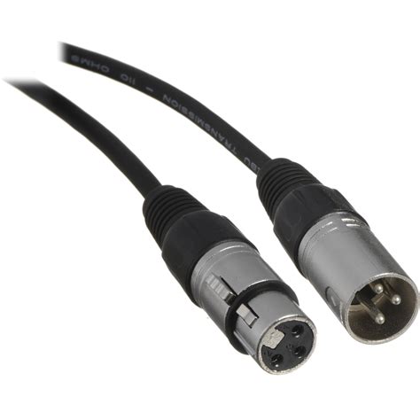 Hosa Technology AES EBU XLR Male To XLR Female Cable 10