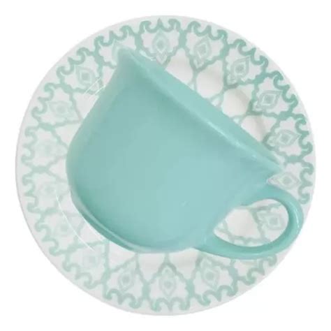 Juego De Tazas Donna Mandala De Ml Y Platillos Biona Oxford