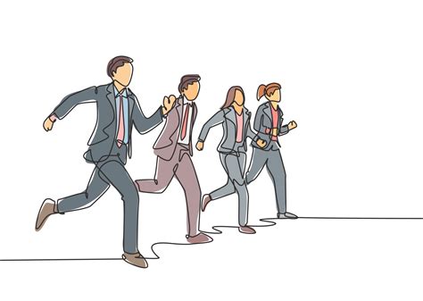 Office Workers Walking
