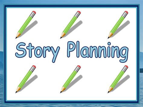 Planning A Story Teaching Resources