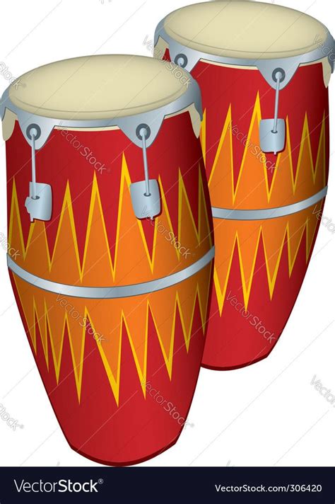 Congas Vector Image On Vectorstock