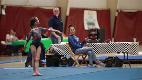 Gymnastics Videos Level 3 Floor Routine At Tune Up For States Meet Youtube