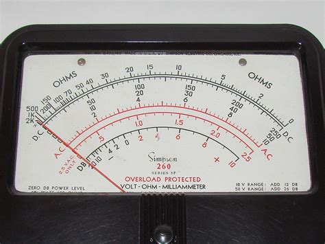 Simpson P Volt Ohm Milliammeter