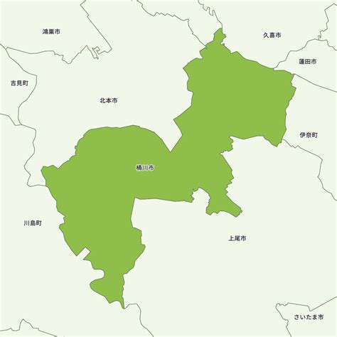 埼玉県桶川市の地図 Map It マップ・イット