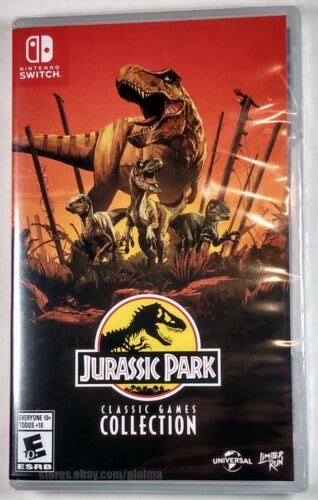 Jurassic Park Classic Games Collection New Nintendo Switch Game