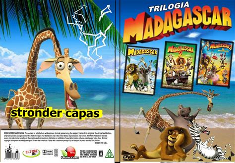 Capas Filmes Anima O Trilogia Madagascar