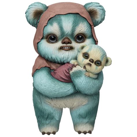 Star Wars Ewok Designer Statue Ikon Collectables