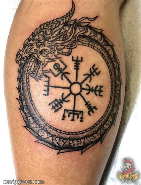 Viking Compass Vegvisir Tattoo Viking Tattoo Symbol Viking Compass Tattoo Celtic Tattoos