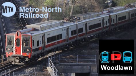 NYMTA Metro North Railroad Woodlawn Observations 4 18 23 YouTube