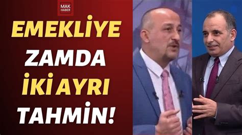 Emekliye Zamda İki Ayrı Uzmandan Tarih ve Formül Tahminleri 7500 TL de