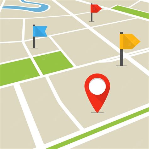 Premium Vector Abstract City Map In Perspective