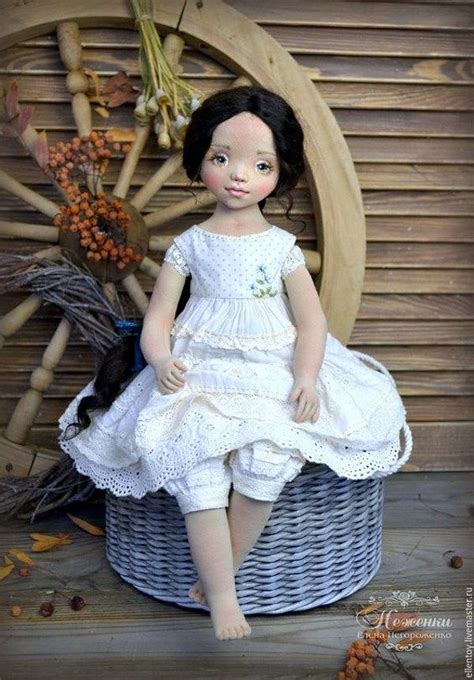 Куклы Елены Негороженко | all Dolls | Doll clothes, Art dolls cloth ...