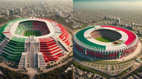 El Estadio Azteca Luce Impresionante En Rediseños Creados Con Inteligencia Artificial