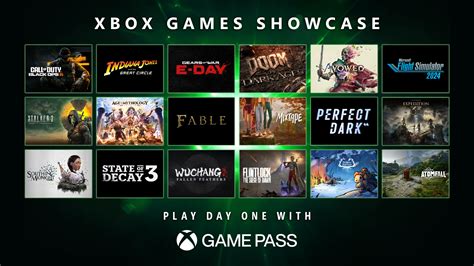 Xbox Games Showcase H Hepunkt Alle Tages Eins