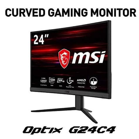 Jual Curved Gaming Monitor MSI Optix G24c4 24 Inch Shopee Indonesia