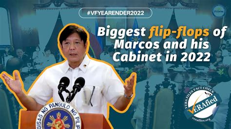 Vera Files Fact Check Yearender Biggest Flip Flops Of Marcos And His