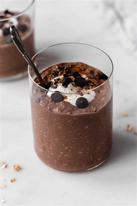 Chocolate Overnight Oats Choosing Chia