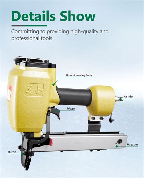 Meite Gauge Crown To Pneumatic Heavy Duty Framing