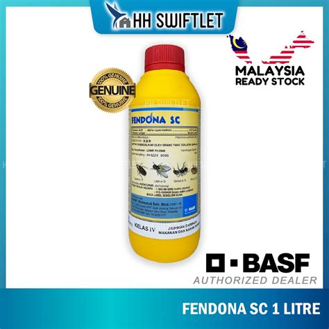 1Litre BASF Fendona SC Insecticide Racun Serangga 1 47 Alpha