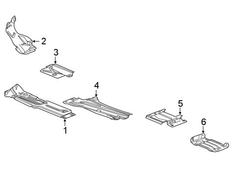 Chevrolet Silverado Hd Floor Pan Heat Shield Front