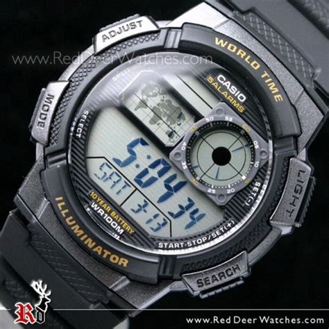 Buy Casio Sporty Digital World Time M Ae W Av Buy Watches