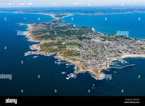 France Morbihan Quiberon Cote Sauvage The Wild Coast Aerial View